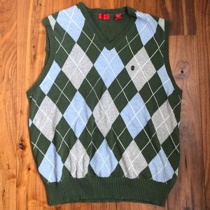 Men’s Argyle IZOD Sweater Vest